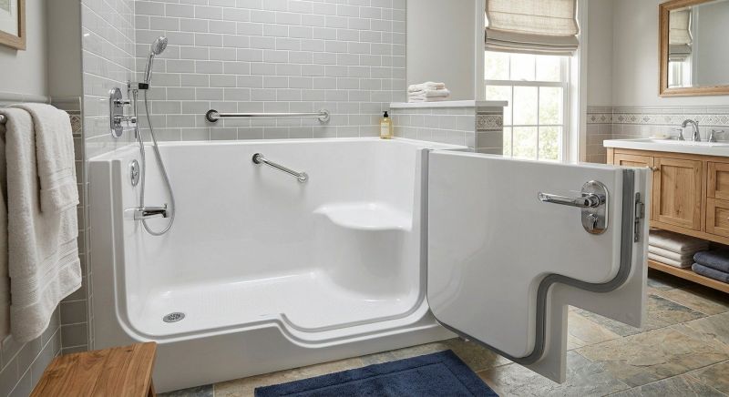 Accessible Tub Installation in Newark, DE