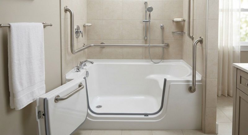 Elderly Bathtub Installation in Newark, DE
